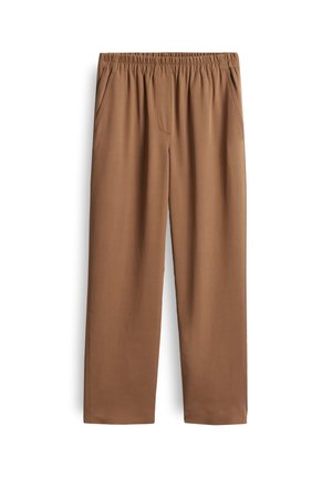 someday. MID RISE COMFORT WAISTBAND - Trousers - brown sugar
