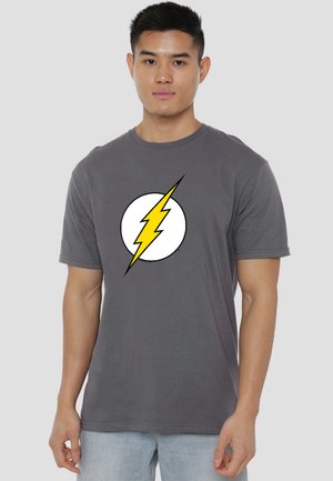 Cotton Soul, DC FLASH FLASH LOGO - Print T-shirt - anthracite