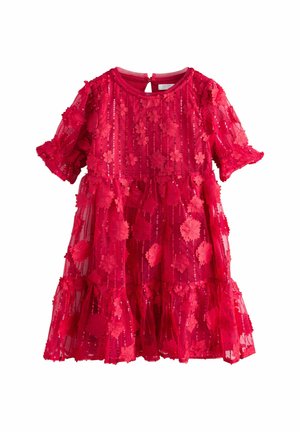 Next, REGULAR FIT -  FLOWER SEQUIN  - Robe de soirée - red