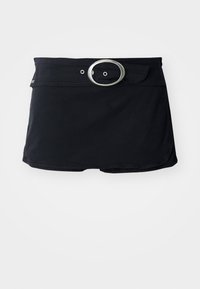 MISSY SKORT - Jeansrock - black