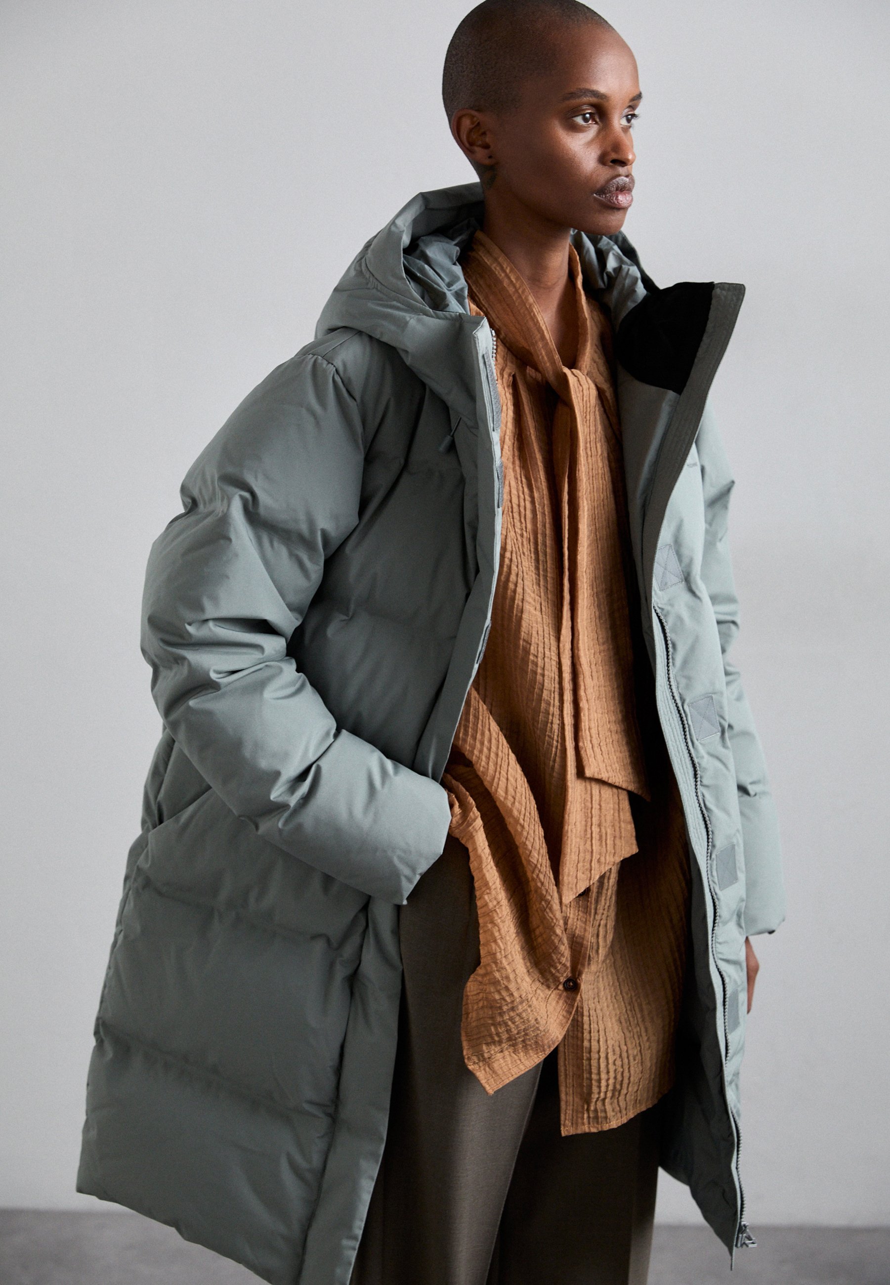 Holzweiler LOEN JACKET - Down coat - grey - Zalando