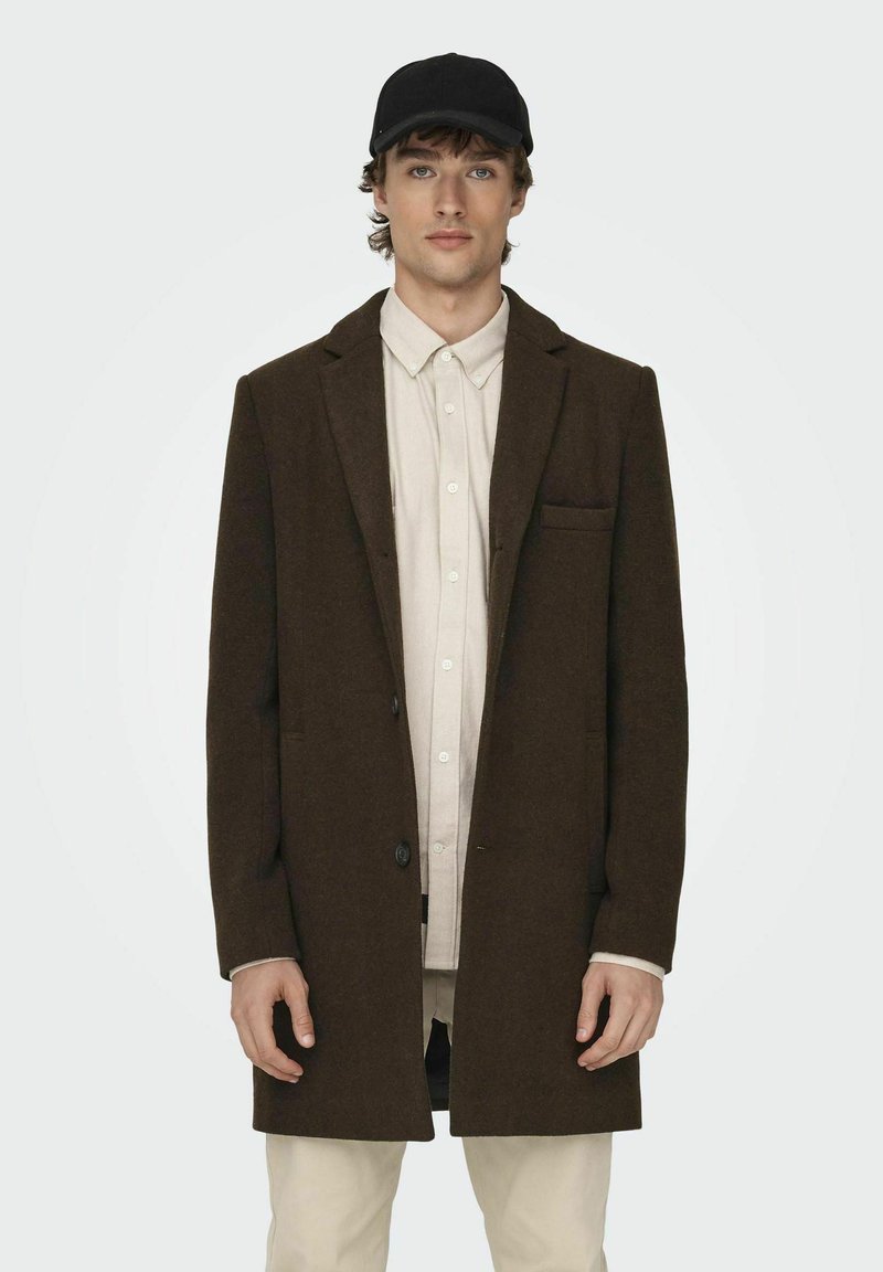 Only & Sons ONSJAYLON COAT - Manteau classique - hot fudge