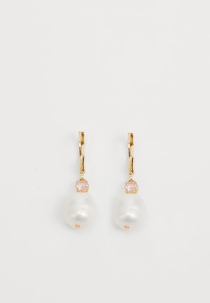 DROP  - Pendientes - gold-coloured/white