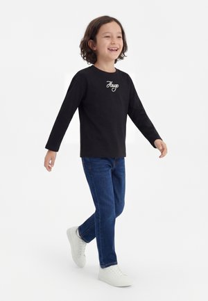 HUGO Kids Topper langermet - black