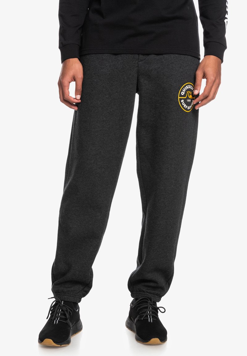 Quiksilver Tracksuit bottoms dark grey heather/anthracite Zalando.co.uk