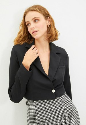 VILA VIHER CROPPED - Blazer - kentucky blue/lichtblauw