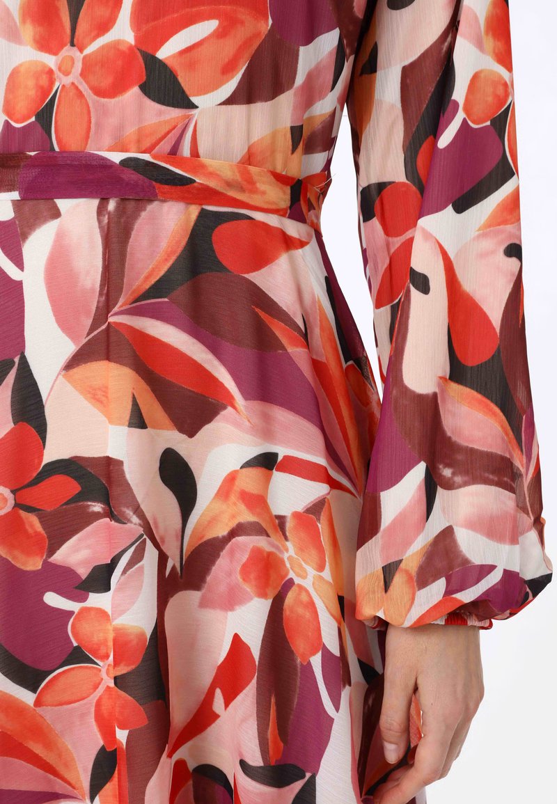chinese dress ladies Modanisa- Tavin Floral Print Dress