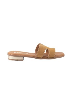 KESLEM, SANDALIAS KESLEM, MUJER - Sandalias planas - marrón
