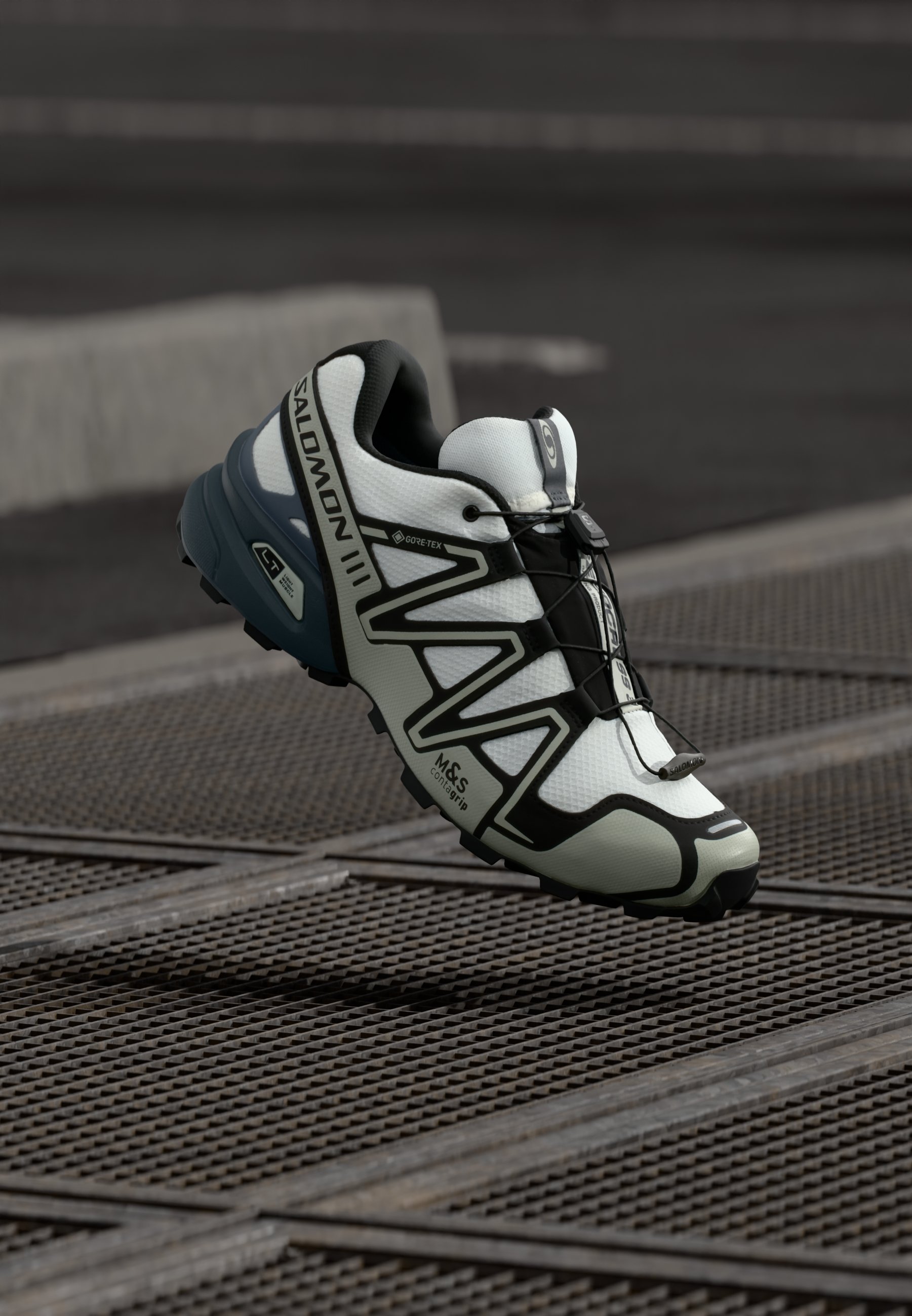 Salomon Sportstyle SPEEDCROSS 3 GTX UNISEX - Sapatilhas - white