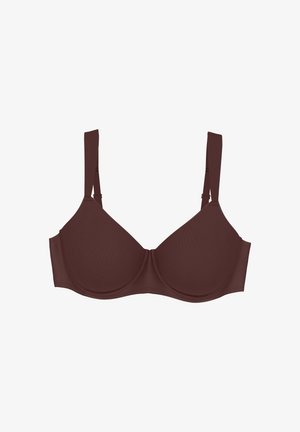 Triumph, ESSENTIAL MINIMIZER T W X - Σουτιέν με μπανέλα - velvet chocolate