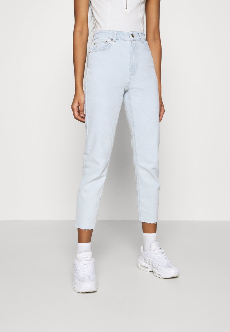 ONLY ONLEMILY LIFE CROP - Jeans Skinny - light blue denim/denim bleu ...