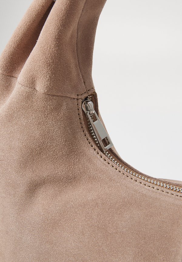 SUEDE LEATHER - Tote bag - taupe3