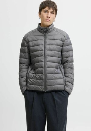 JJEBRADLEY LIGHT PUFFER COLLAR - Žieminė striukė - castlerock