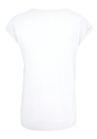 White short-sleeve t-shirt with a rounded neckline, made of soft cotton, featuring a smooth texture and no visible patterns or accents.