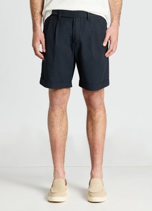 Calliope, PANTALONE CORTO TINTA UNITA - Shorts - blu notte