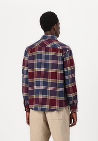 Brixton BOWERY  - Overhemd - mood indigo/port/saffron