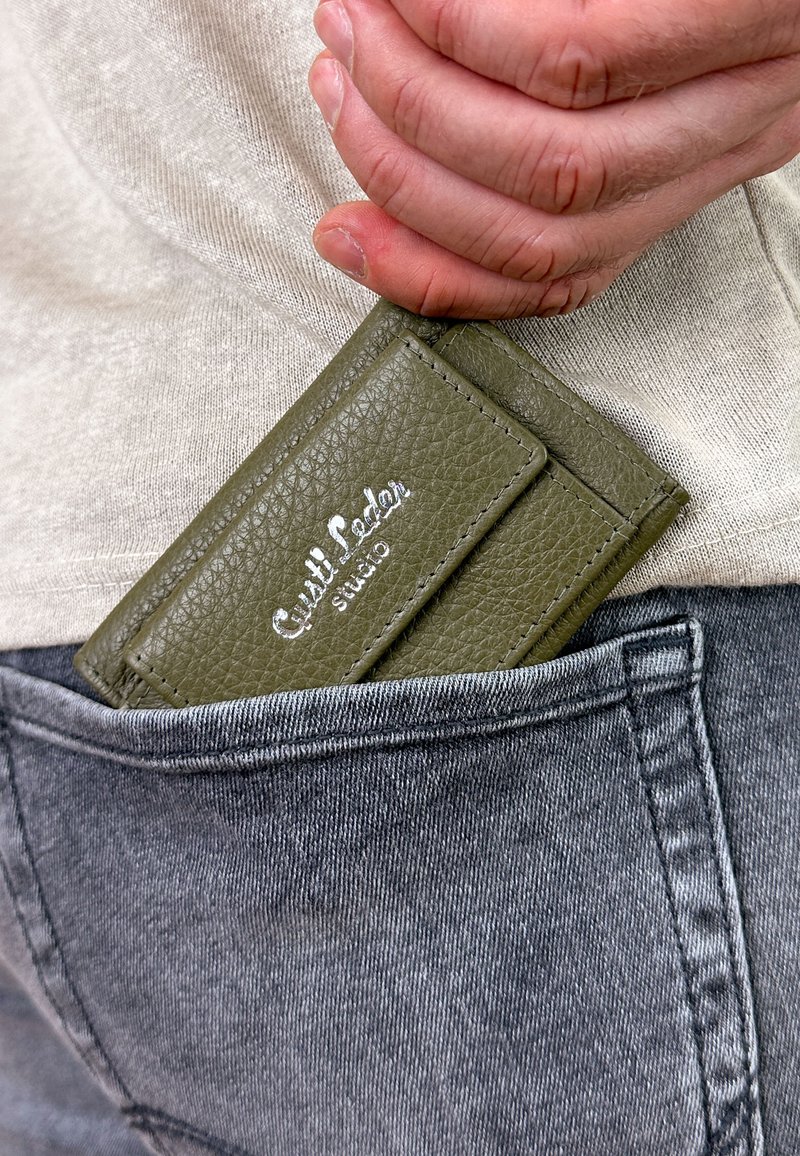 Gusti Leder SERENITY - Geldbörse - grün