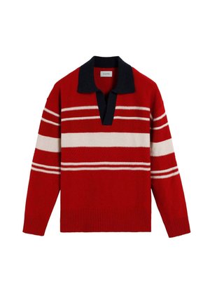 SCVINTAGE STRIPES  - Camiseta de manga larga - red