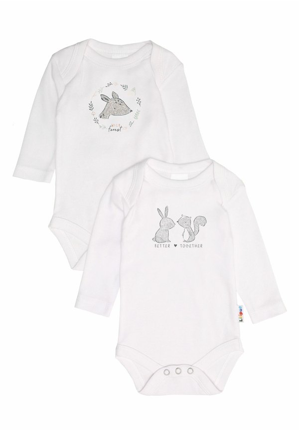 2ER PACK  "WILD FOREST / BETTER TOGETHER" - Body - weiß