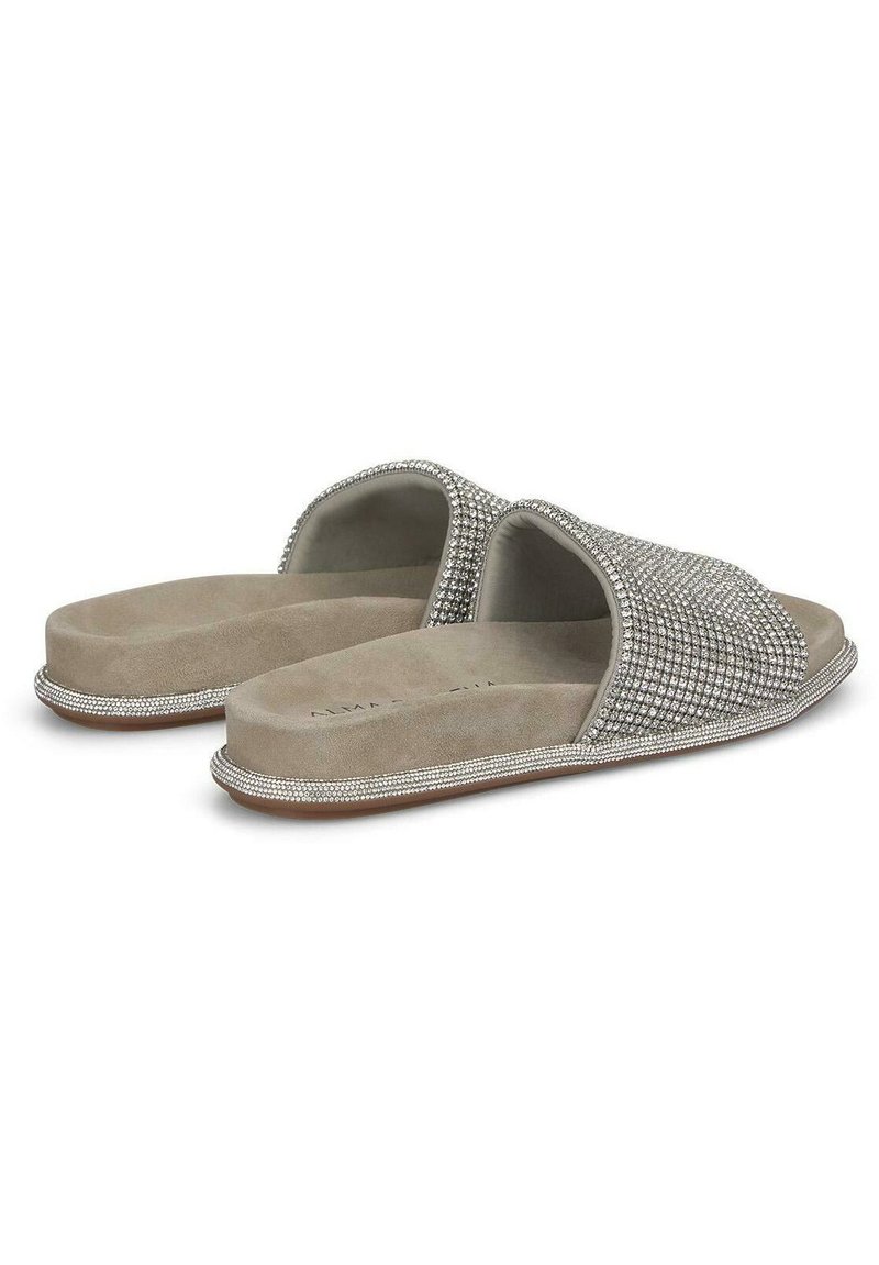 Alma en Pena Ciabattine marrón topo/grigio talpa