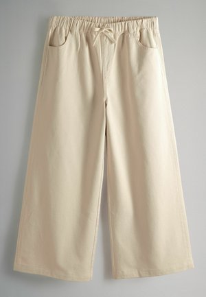 THE SET 2 PACK WIDE - Relaxed fit jeans - ecru washed grey