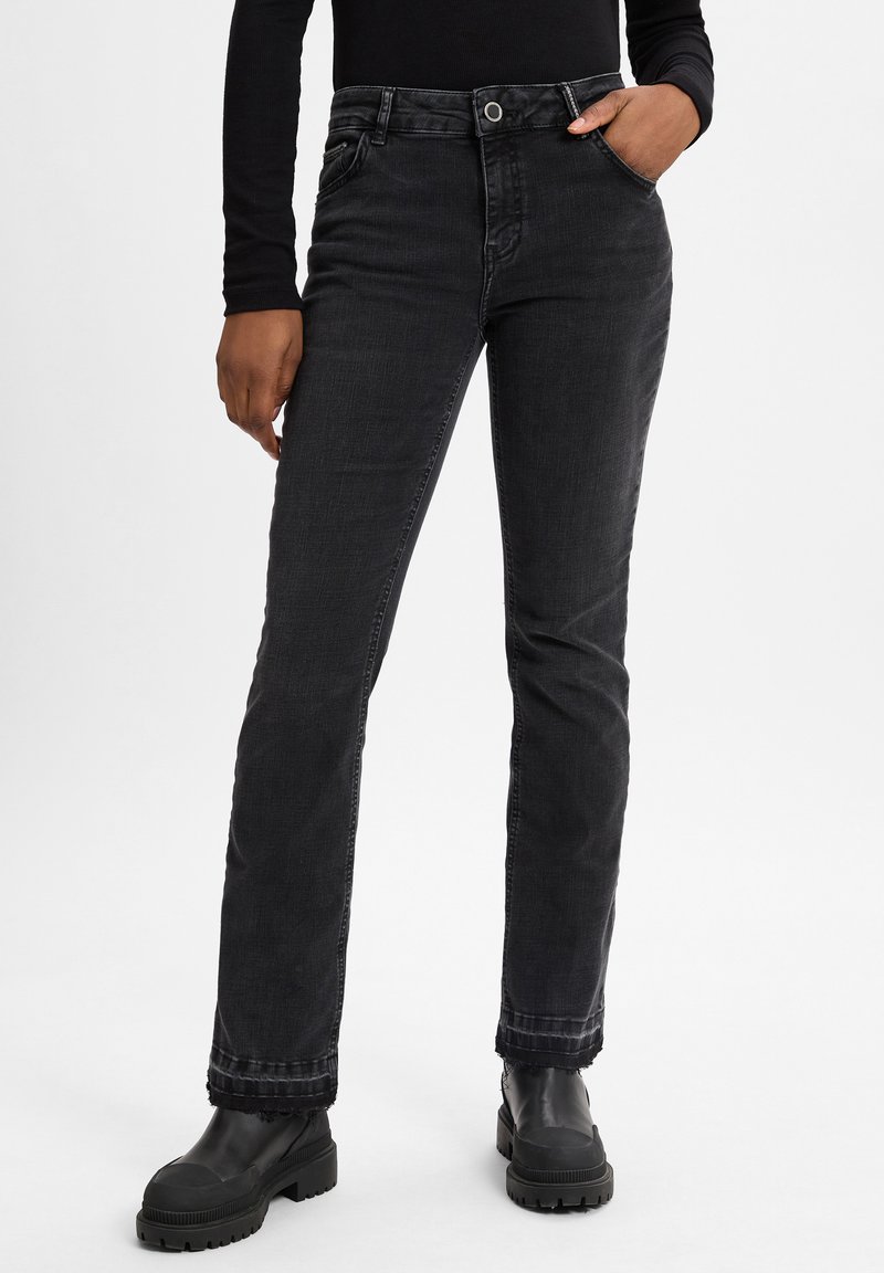 MOS MOSH Slim fit jeans zwart