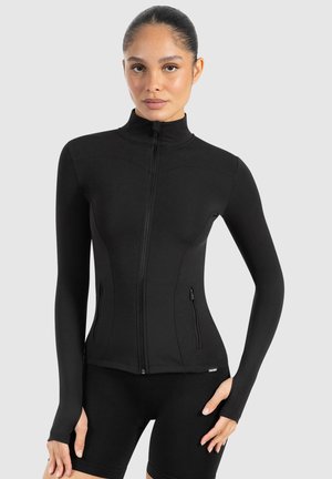 STAND COLLAR ZIPPER KENNA - Verryttelytakki - schwarz
