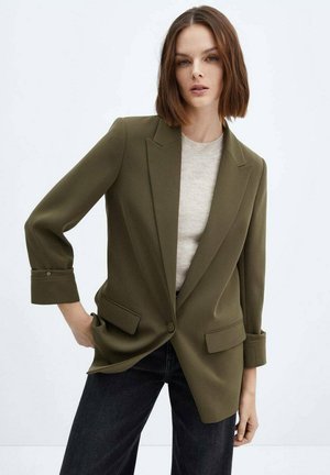 Mango ELEONOR - Kratek plašč - khaki