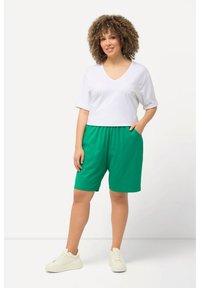 Ulla Popken BERMUDA  - Šortky - emerald