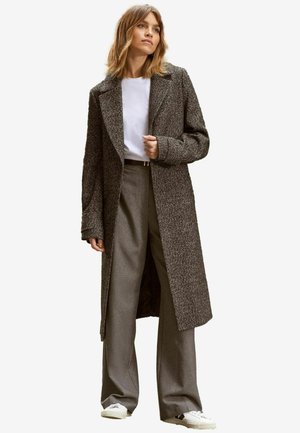 REGULAR FIT-LONGLINE TAILORED  - Klassisk frakke - black white