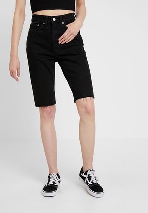 Jeansshort - black