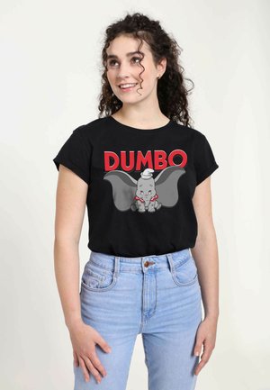 DUMBO DUMBO IS DUMBO - Print T-shirt - black