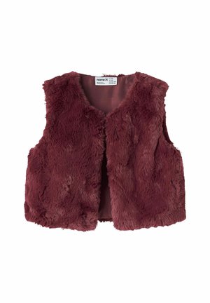 Name it GILET BUTTON - Vest - wild ginger