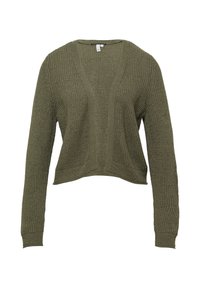 Strickjacke - tannengrün
