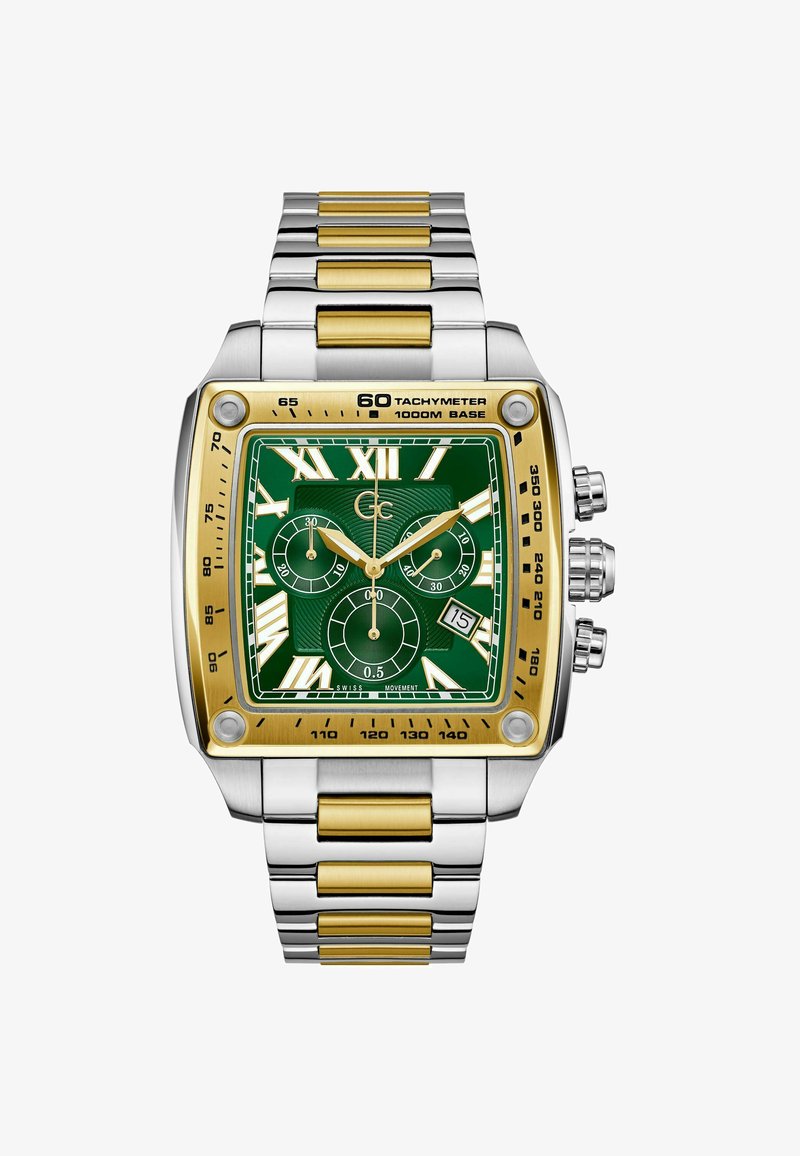 Gc Watches Gc RetroFit - Hodinky se stopkami - silver and yellow gold