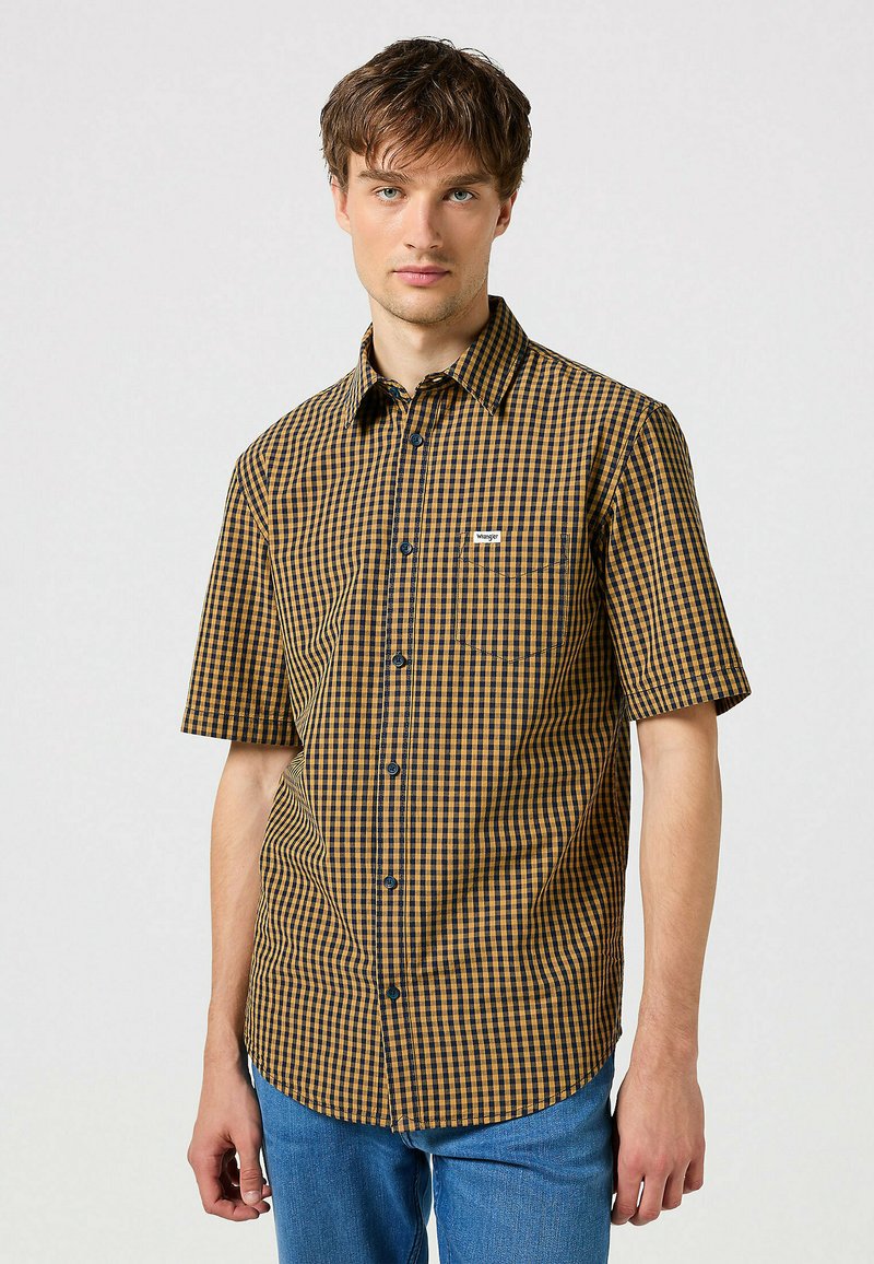 Wrangler Overhemd - dijon