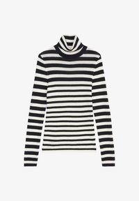 Ausgewählt, striped deep night blue