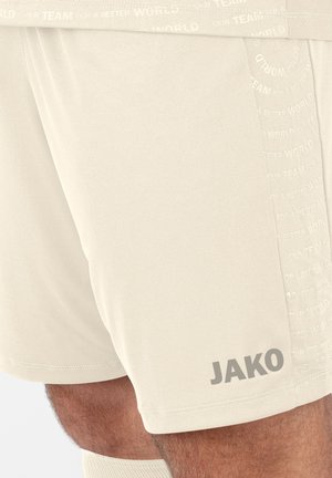 JAKO WORLD SHORT - Short de sport - beige