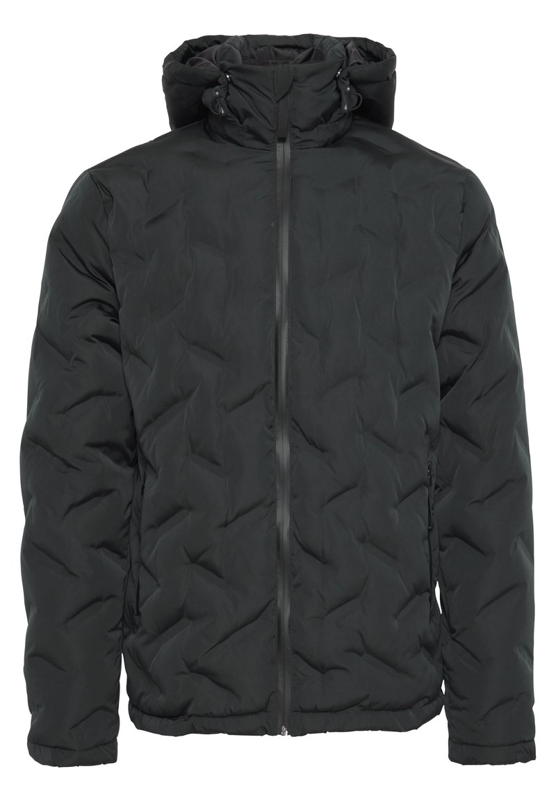 Solid Winterjas zwart