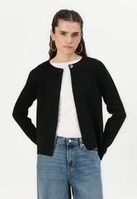 Vero Moda VMMARINA O NECK BOO - Gilet - black