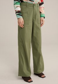 WE Fashion - Broek - green Miniatuurafbeelding 1