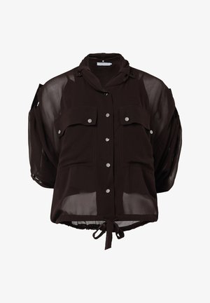Leem, MILITARY BLOUSE - Chemisier - brown