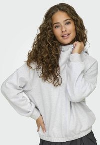 ONLY Sweatjacke - light grey melange