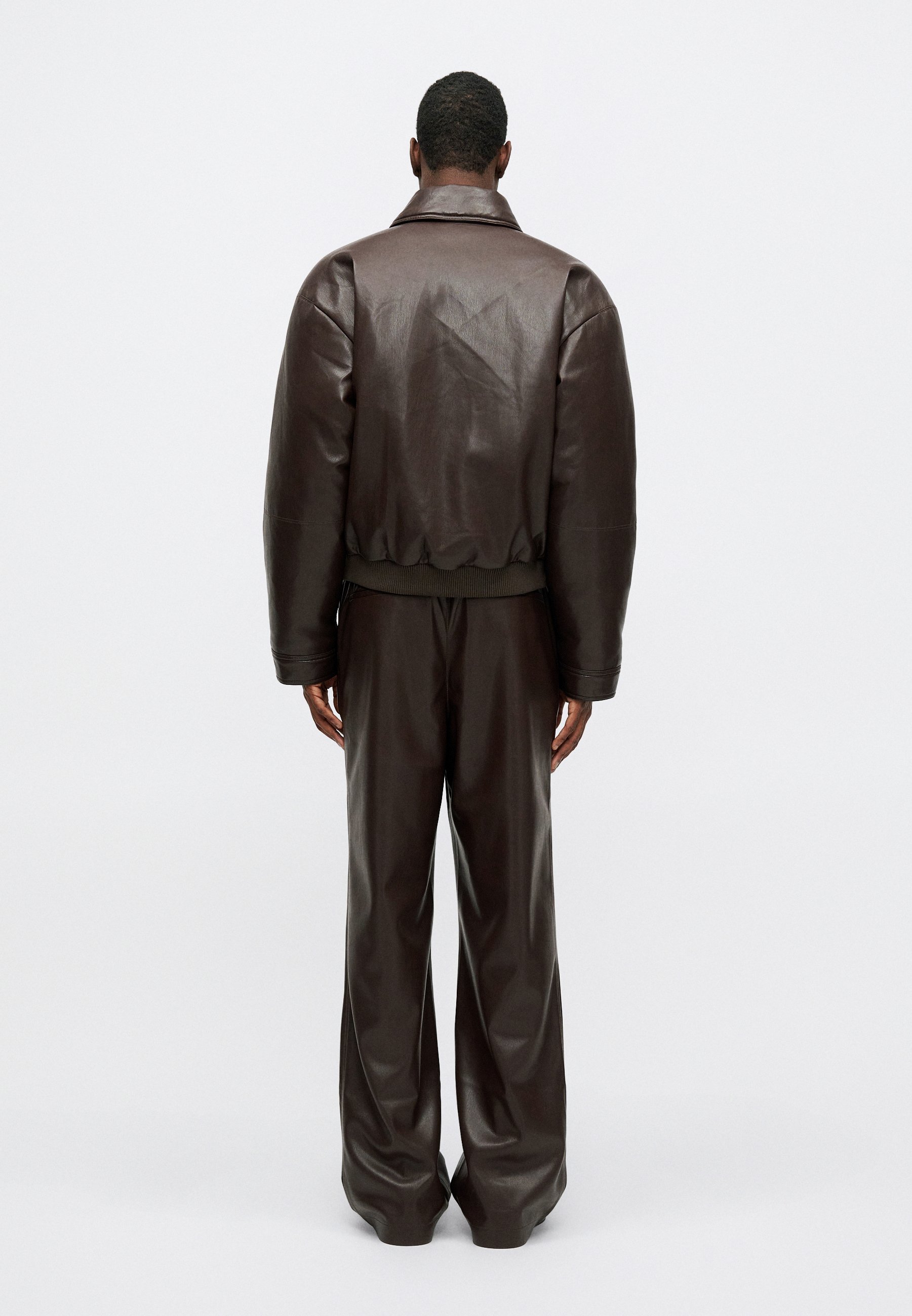 Nanushka ZALER - Down jacket - coffee ground/brown - Zalando.co.uk