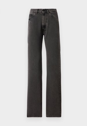 DIANA - Straight leg jeans - anthracite mocha