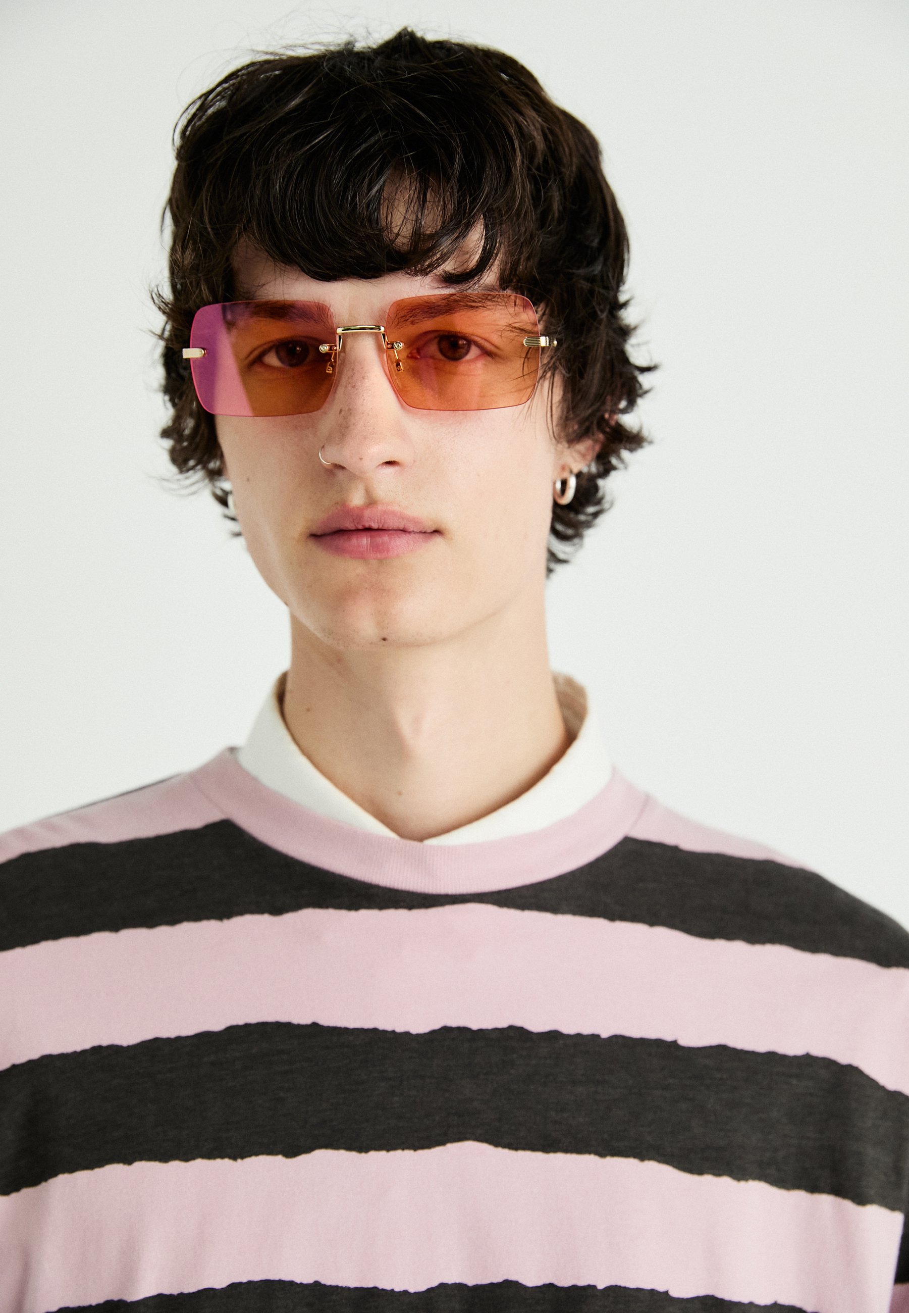 QUAY AUSTRALIA UNISEX - Sunglasses - gold-coloured/orange 