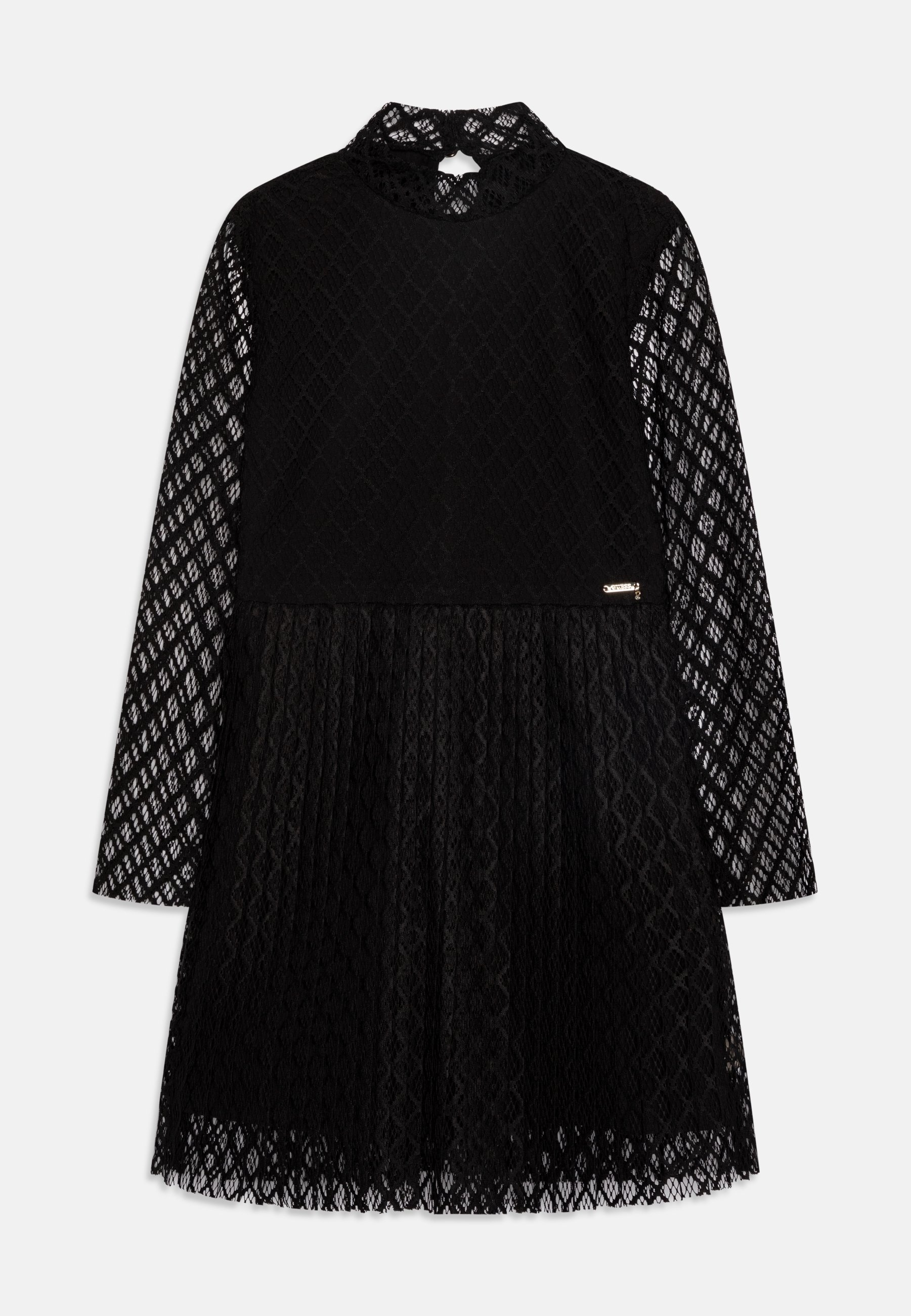 Guess JUNIOR LACE DRESS - Cocktail dress / Party dress - jet black/black -  (Pre-owned) - Zalando.ie
