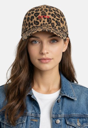Yuhu, LEOPARDEN BASEBALL KAPPE LEO MUSTER - Casquette - braun