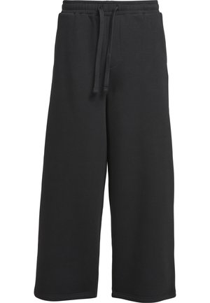 Urban Classics, RELAXED FIT FLUFFY WIDE LEG TRACK PANTS - Pantalon de survêtement - black