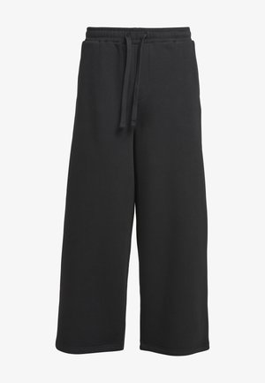 Urban Classics, RELAXED FIT FLUFFY WIDE LEG TRACK PANTS - Pantalon de survêtement - black